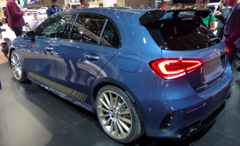 Illustration for article titled The 2019 Mercedes-AMG A35 Hot Hatch Looks Both Silly and Serious and I Want to Drive One Badly